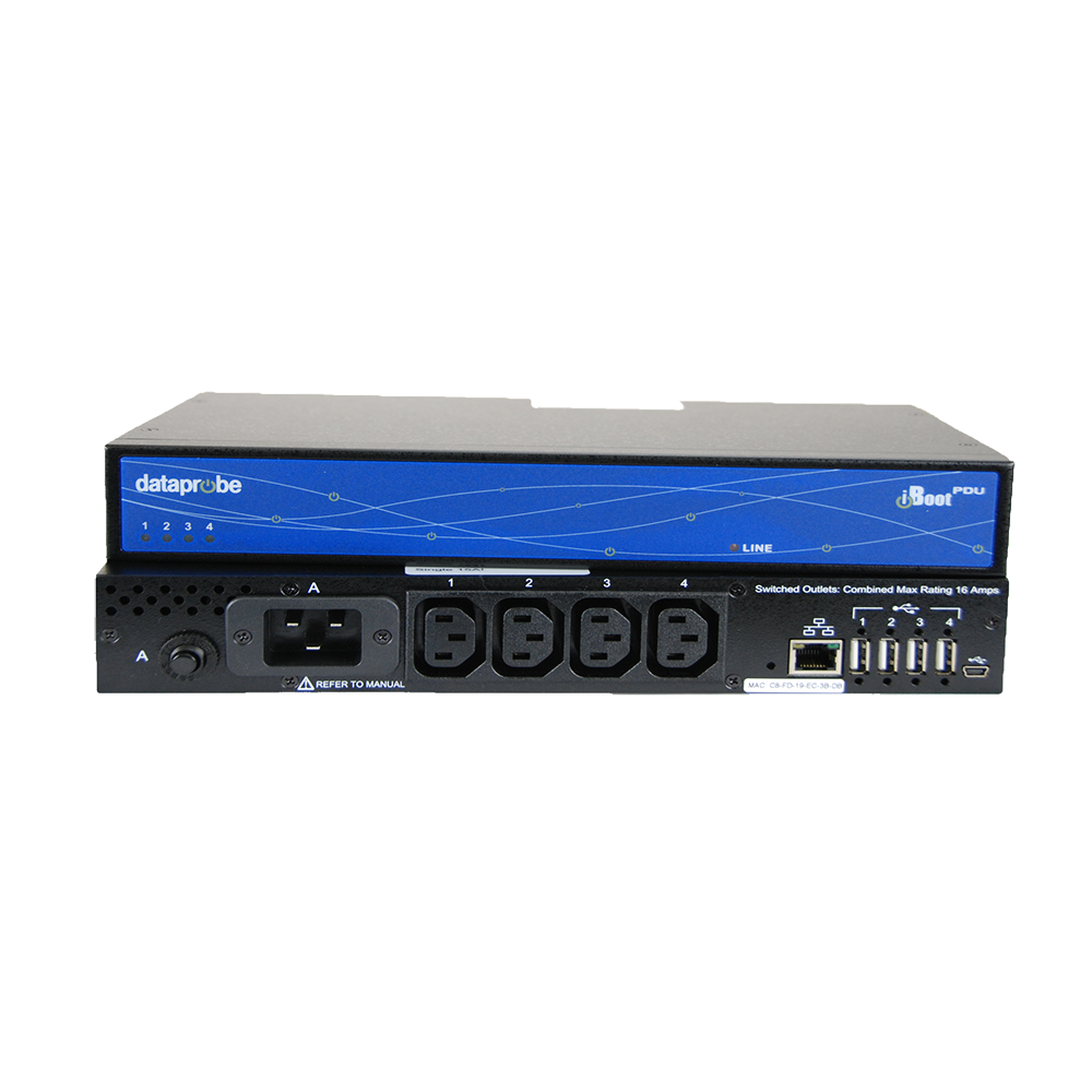 iBoot-PDU4-C20 - Metered Web-Based Power Distribution Unit (PDU)