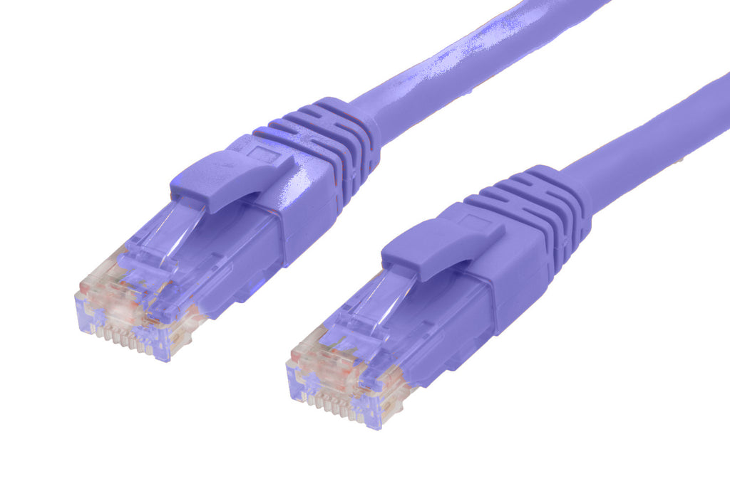 2.5m RJ45 CAT6 Ethernet Network Cable | Purple