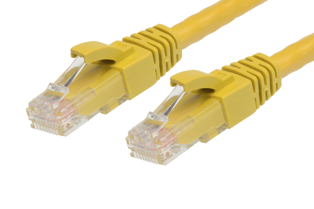 0.75m RJ45 CAT6 Ethernet Network Cable | Yellow