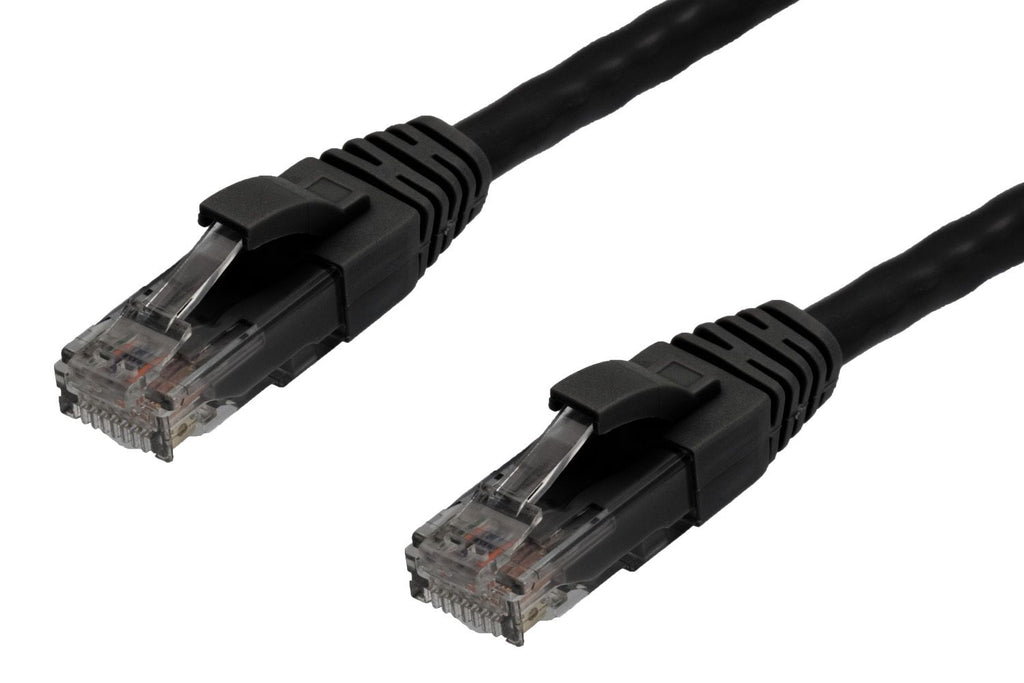 0.5m RJ45 CAT6 Ethernet Network Cable | 10 Pack Black