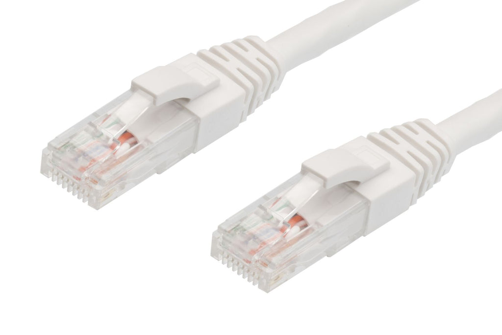 0.25m RJ45 CAT6 Ethernet Network Cable | 50 Pack White