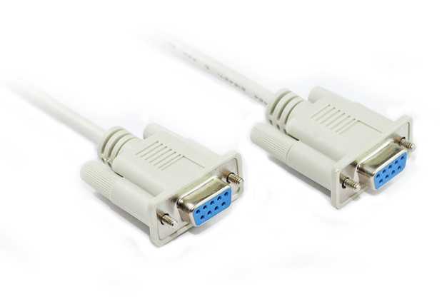 Null Modem Cable DB9 F-F: 5m