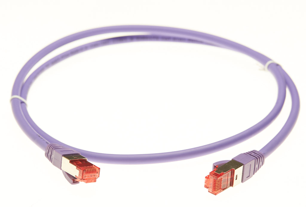 5m CAT6A S/FTP LSZH Ethernet Network Cable | Purple