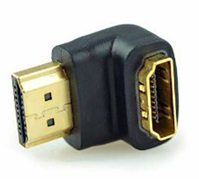 HDMI® Up Right Angled 90 Degree Adaptor | Supports 1080p@60Hz as specified in HDMI 1.4