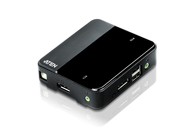 Aten | Desktop KVM Switch CS1942 : 2 Port Mini DP Dual Display KVMP