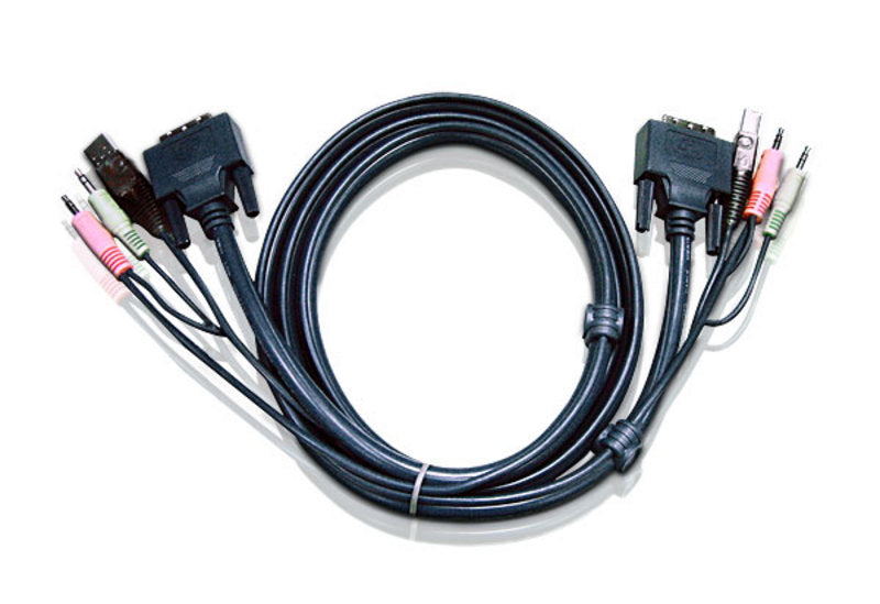 Aten | 2L-7D05U : 5M USB DVI-D Single Link KVM Cable