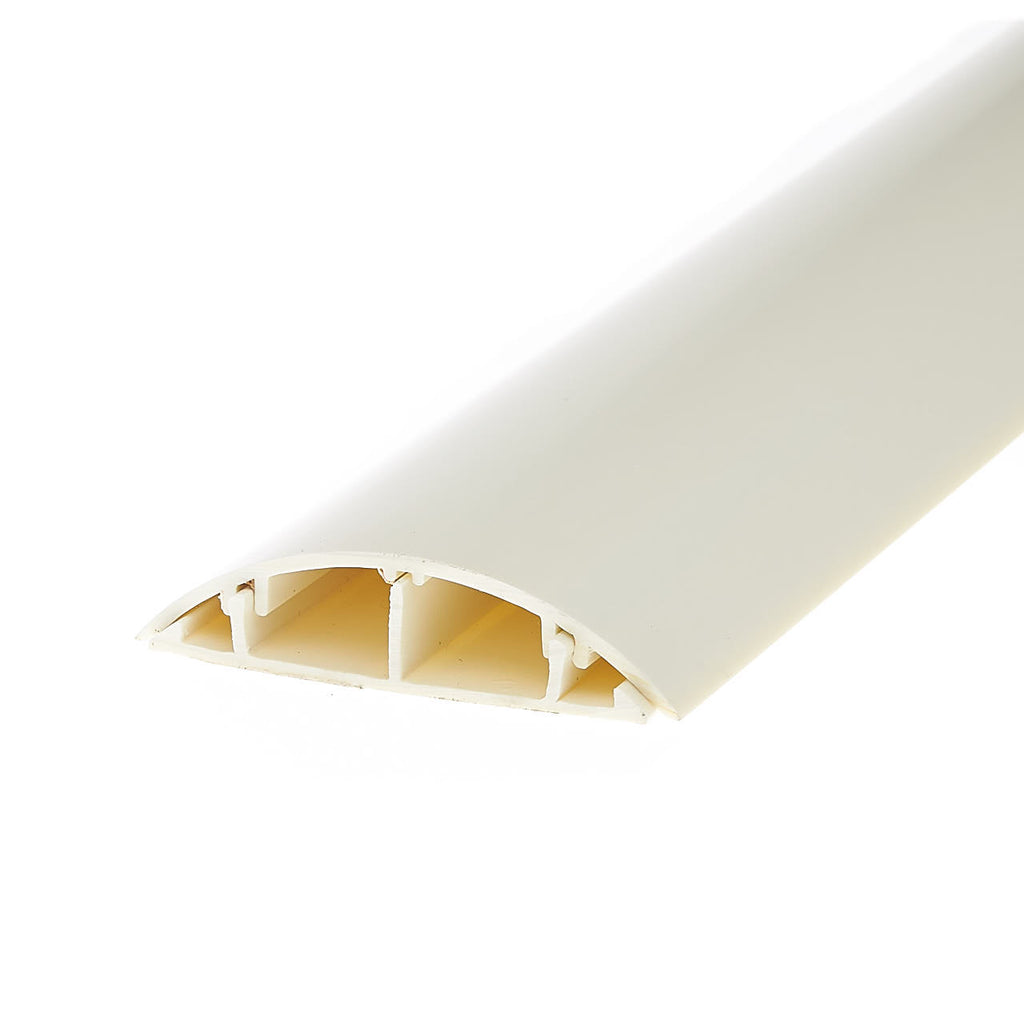 Cable Cover - 90mm x 19mm x 2m: White