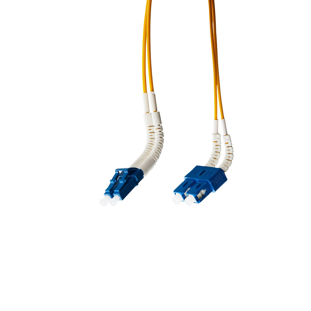 1.5m LC-SC Flexi Boot OS1/OS2 Singlemode Fibre Optic Cable