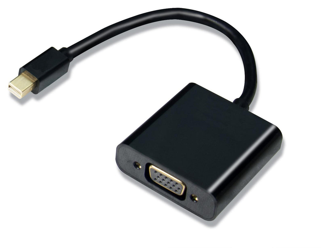 15cm Mini DisplayPort Male to SVGA Female | Black