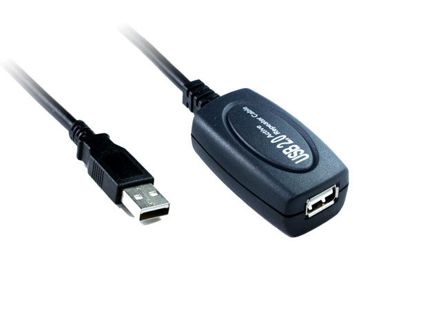 USB 2.0 Active Extension Cable: 5m