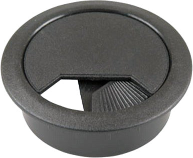 Desk Grommet Round 60mm Black