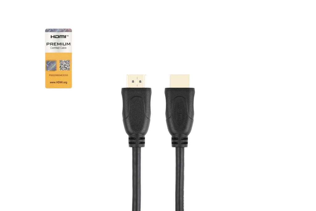 0.5m Premium Certified High Speed HDMI® Cable with Ethernet | Supports 4K@60Hz as specified in HDMI 2.0