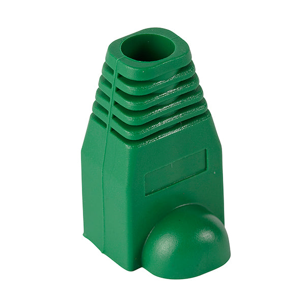 RJ45 Cable Boots - 10 Pack-Green