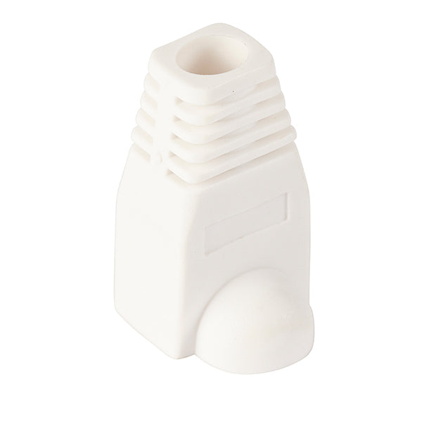 RJ45 Cable Boots - 10 Pack-White