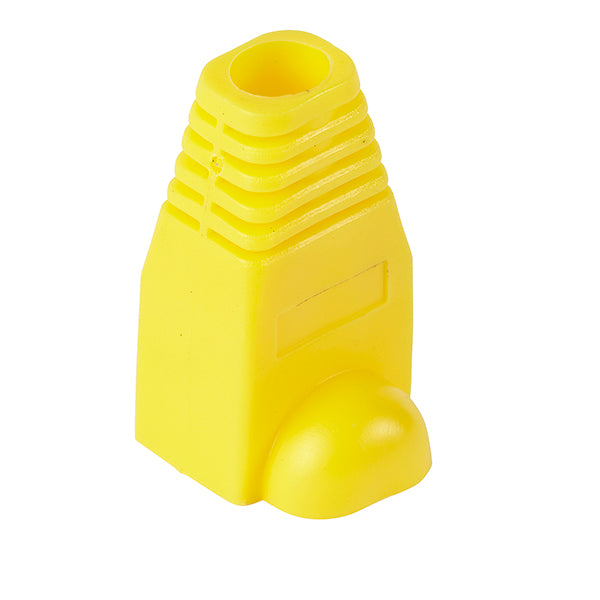 RJ45 Cable Boots - 10 Pack-Yellow