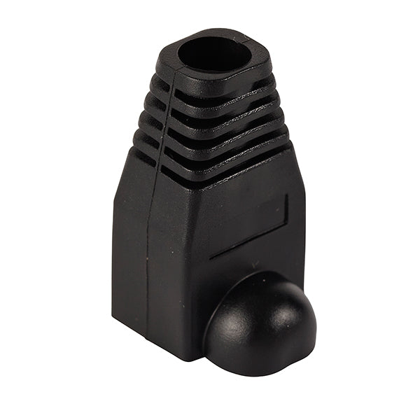 RJ45 Cable Boots - 10 Pack-Black