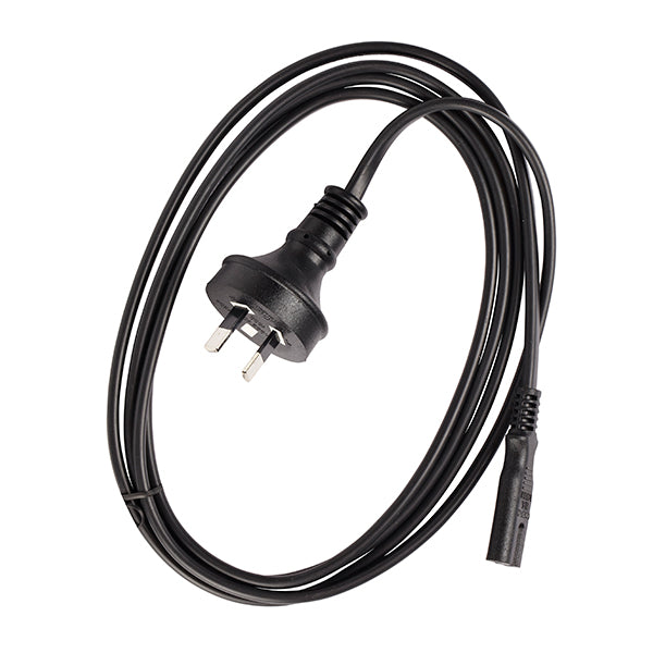 IEC C7 Figure 8 Appliance Power Cable Black 3M