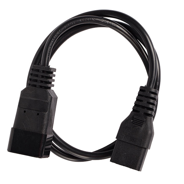 IEC C19 to C20 Power Cable 15A Black 5M