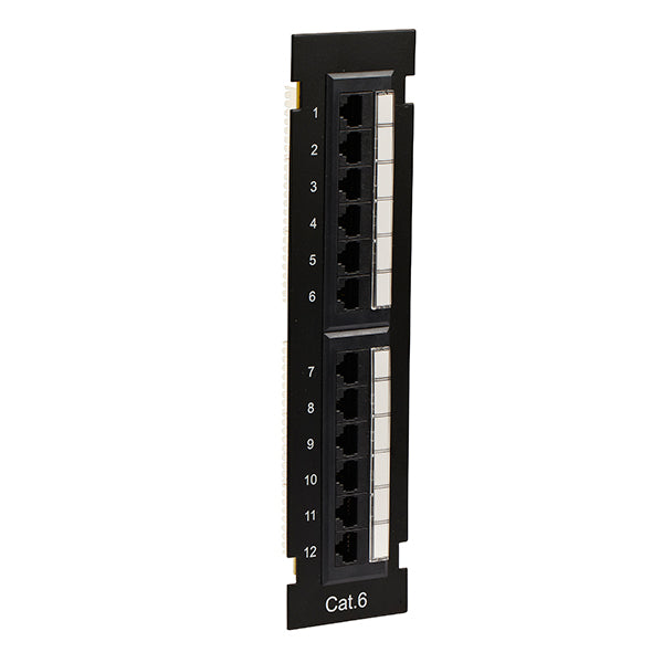 4Cabling 12 Port CAT6 Wall Mount Patch Panel