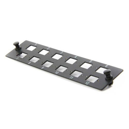 Adaptor Plate - 12 Port LC Duplex Adaptor Plate UNLOADED