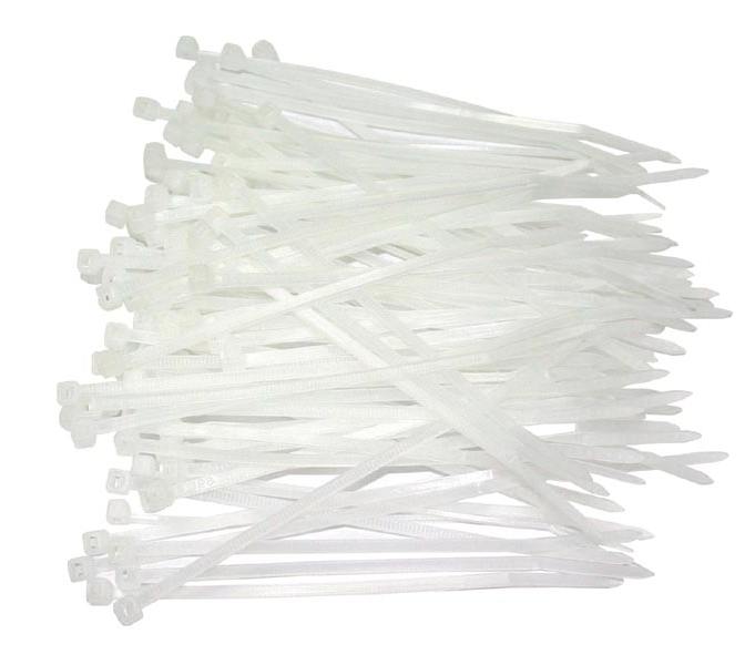 Cable Ties 100mm x 2.5mm (4") Natural | Bag of 1000
