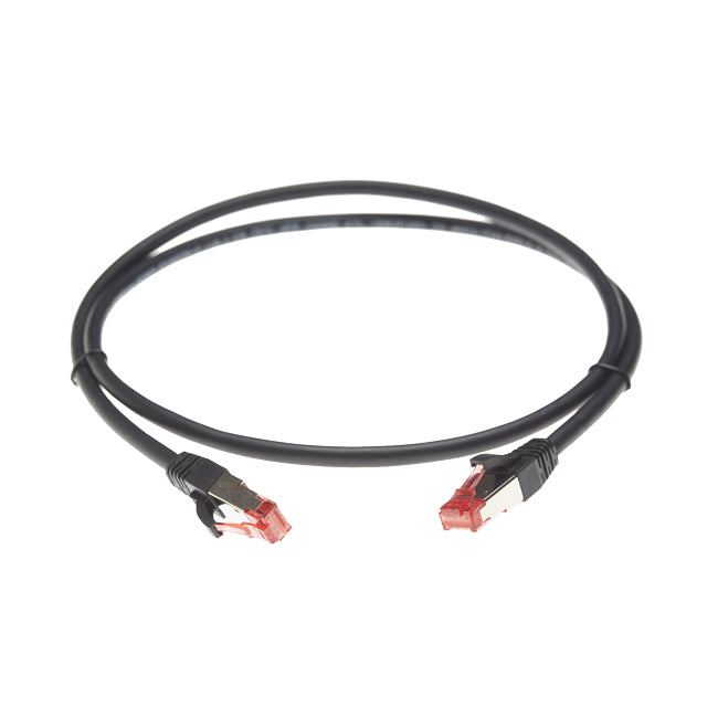 15m CAT6A S/FTP LSZH Ethernet Network Cable | Black