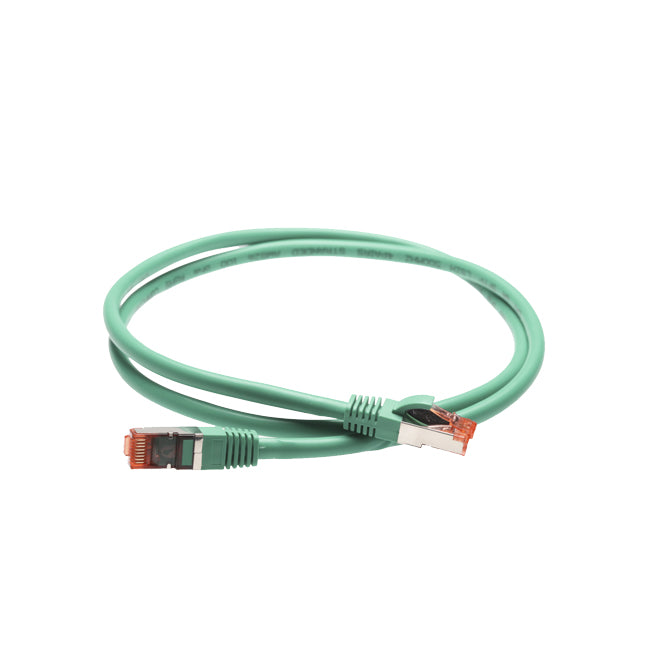 30m CAT6A S/FTP LSZH Ethernet Network Cable | Green