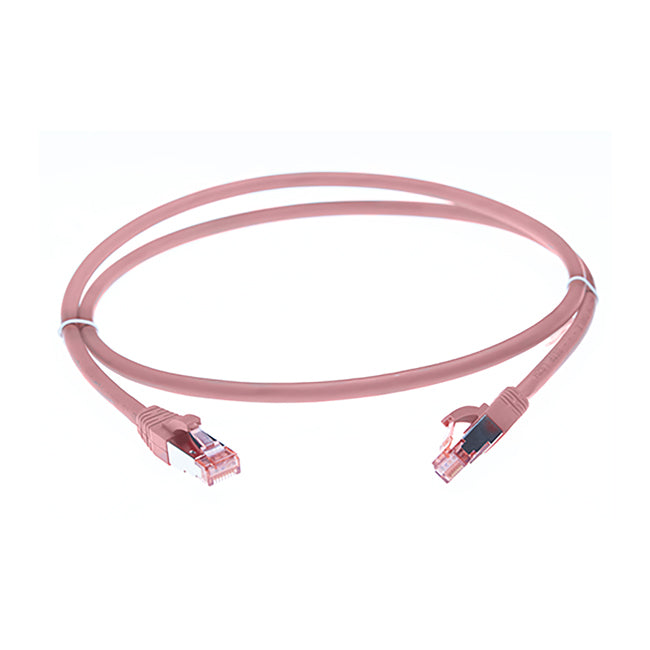 20m CAT6A S/FTP LSZH Ethernet Network Cable | Pink