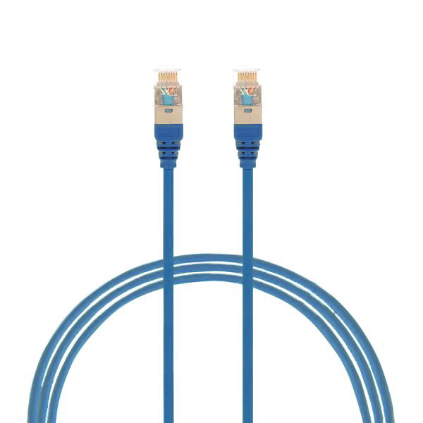 3m CAT6A RJ45 S/FTP THIN LSZH 30 AWG Network Cable | Blue
