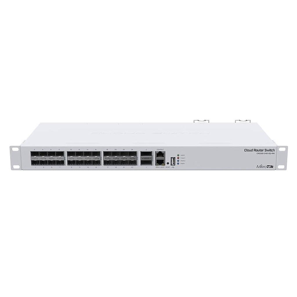 MikroTik CRS326-24S+2Q+RM 40Gpbs Switch 24 x SFP+, 2 x 40G QSFP 