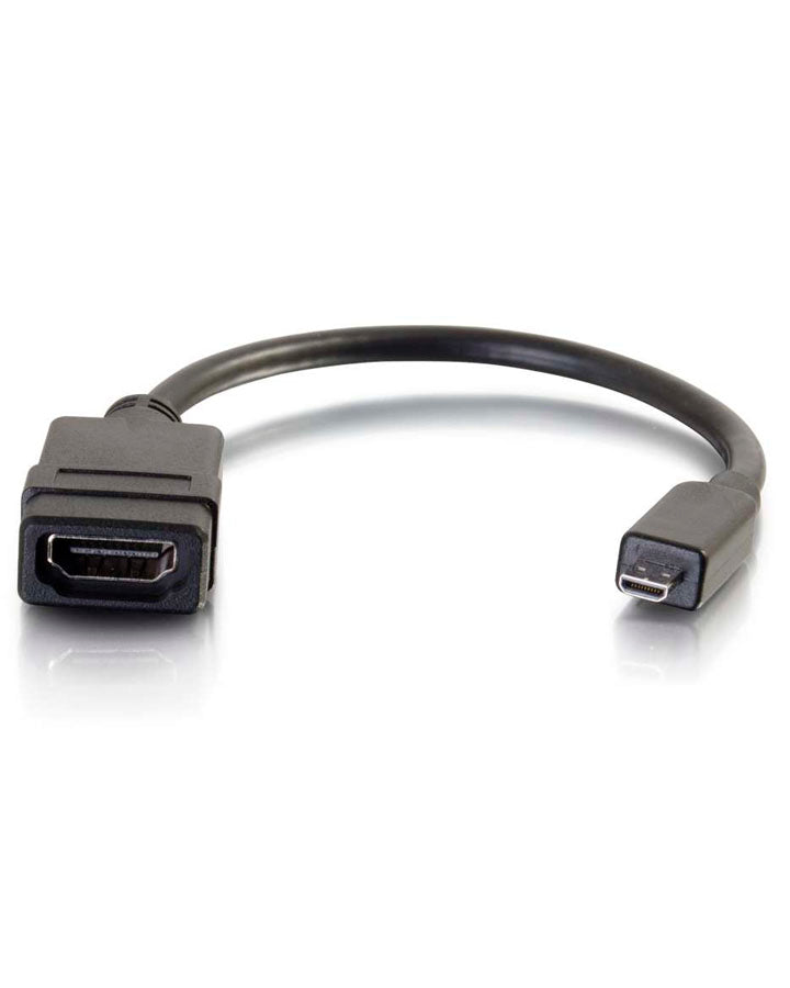 HDMI® Female to Micro HDMI Male Adaptor - 15cm