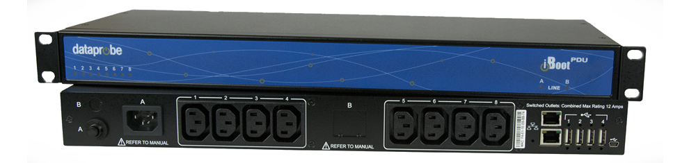 iBoot-PDU8S-C10 - Metered Web-Based Power Distribution Unit (PDU)