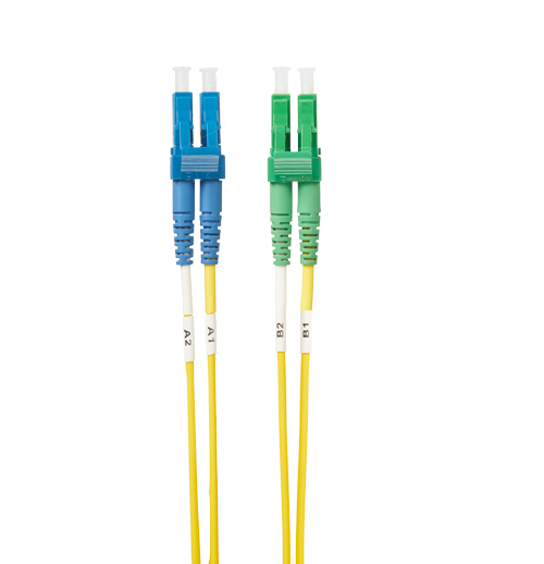 5m LC - LC/APC OS1 / OS2 Singlemode Fibre Optic Duplex Cable