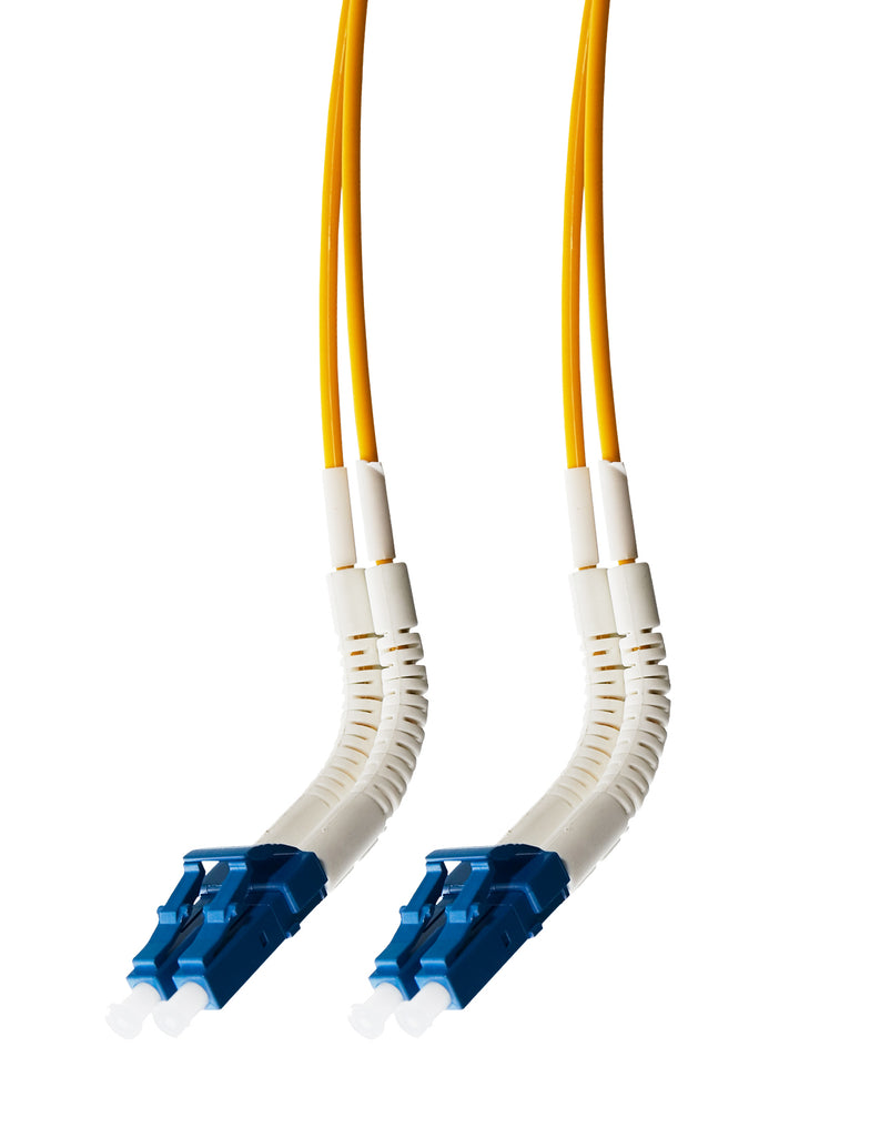 3m LC Flexi Boot - LC Flexi Boot OS1 / OS2 Singlemode Fibre Optic  Duplex Cable