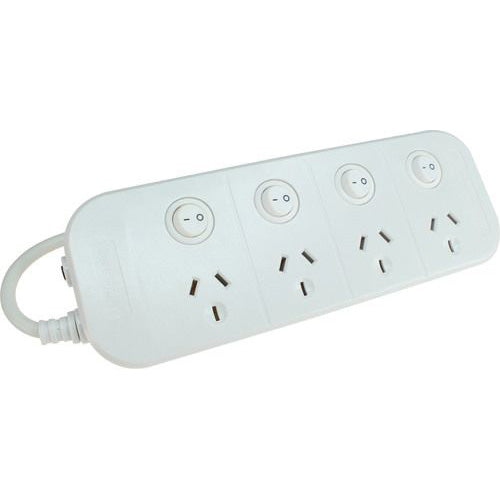 Jackson 4 Outlet Individually Switched Power Board