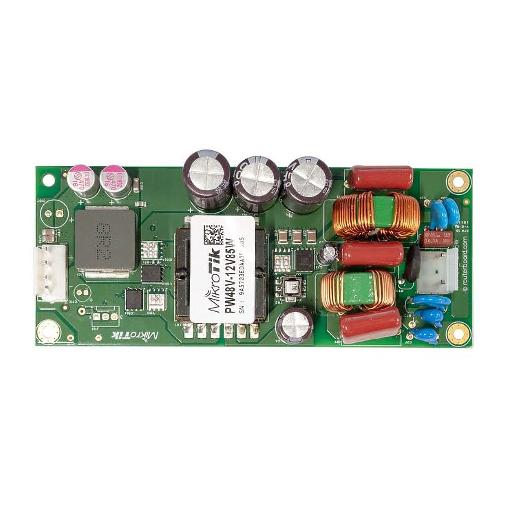 MikroTik PW48V-12V85W Â±48 VDC Telecom Open Frame Power Supply