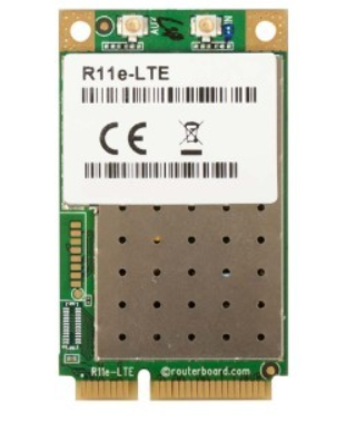 MikroTik R11e-LTE LTE miniPCI-e 1/2/3/5/7/8/20/38/40 Bands