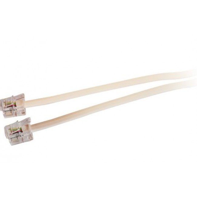 Connector Line Rj12 Line Cord RJ12/RJ12 - 10m – Glexia