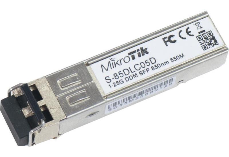 MikroTik S-85DLC05D SFP module  1.25G MM 550m 850nm