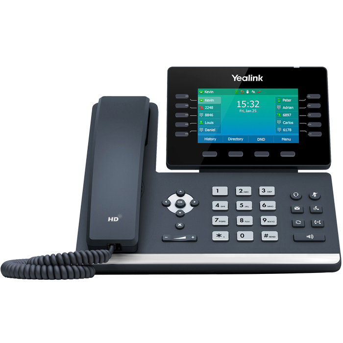 Yealink SIP-T54W 16 Line Ultra-elegant Gigabit IP Phone