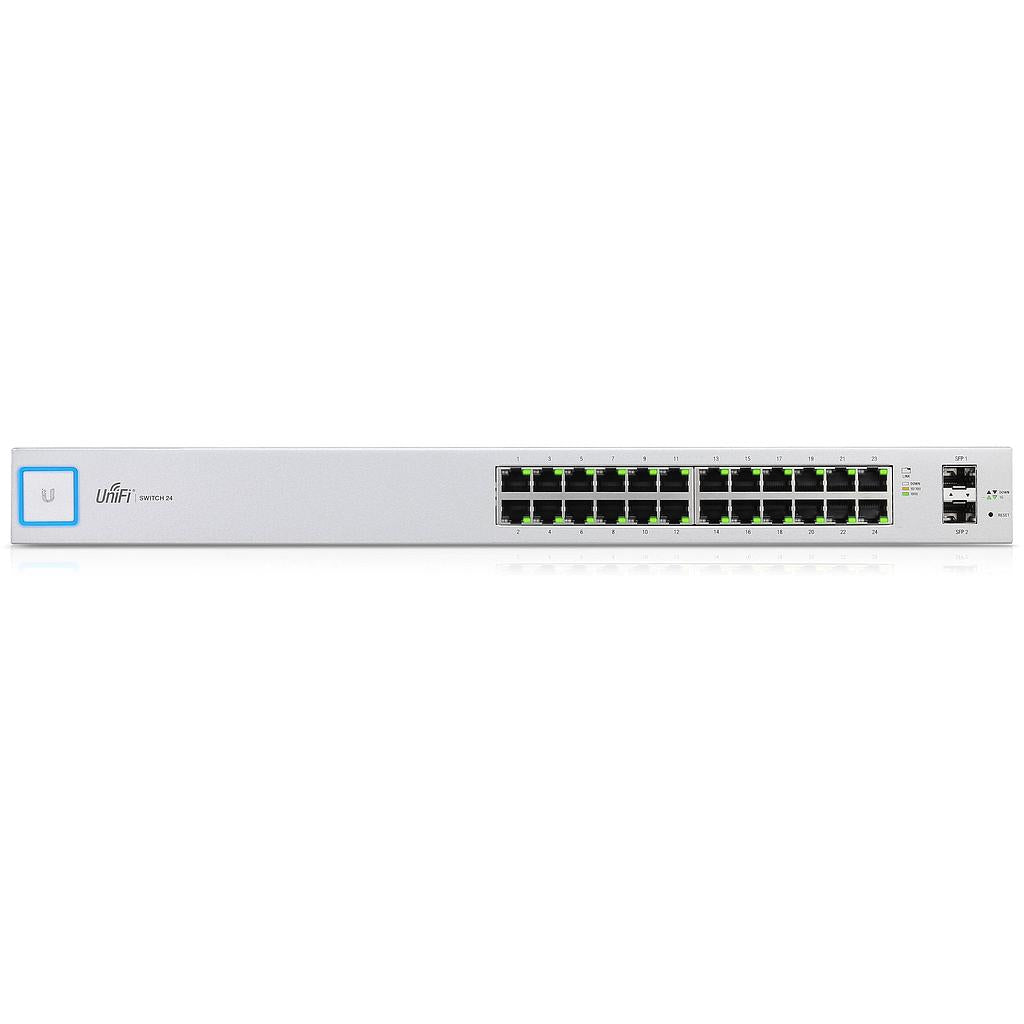 Ubiquiti US-24 UniFi 24-port Gigabit Ethernet Switch with SFP no PoE 